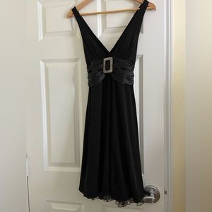 Black cocktail dress